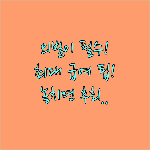 외벌이 가정 육아휴직 급여 최대 혜택..