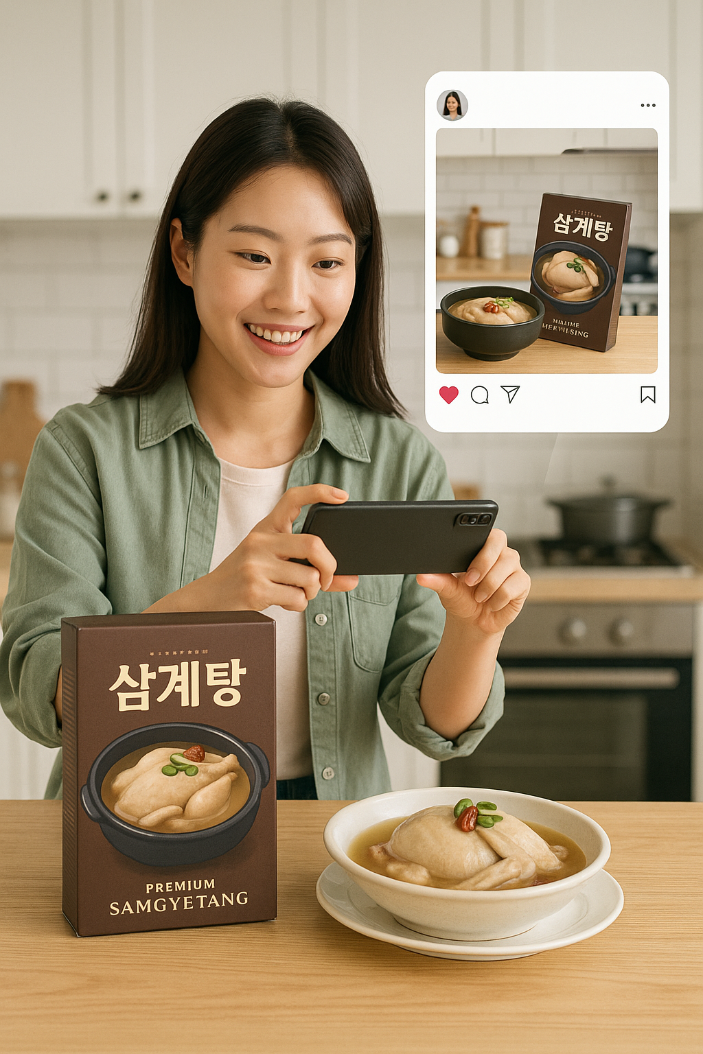 SNS에 올려보세요