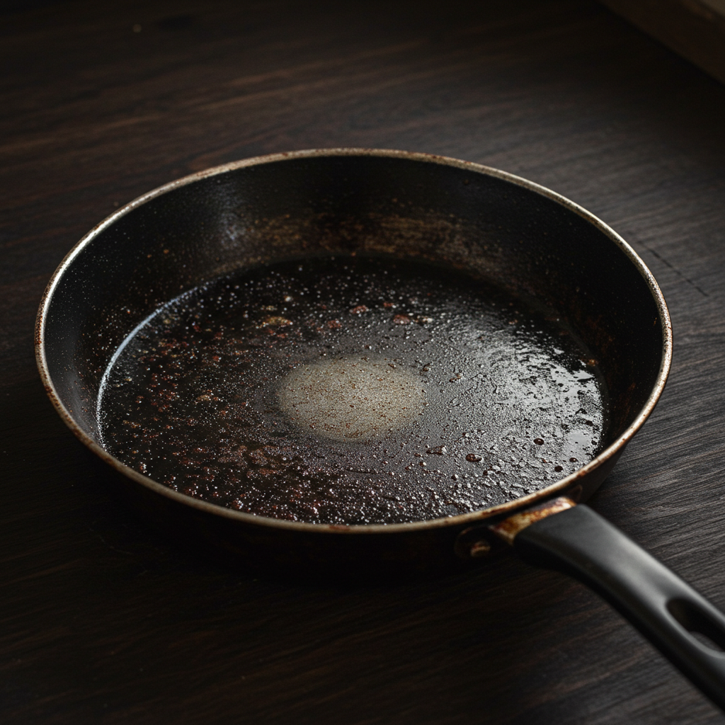 찌든 때 프라이팬