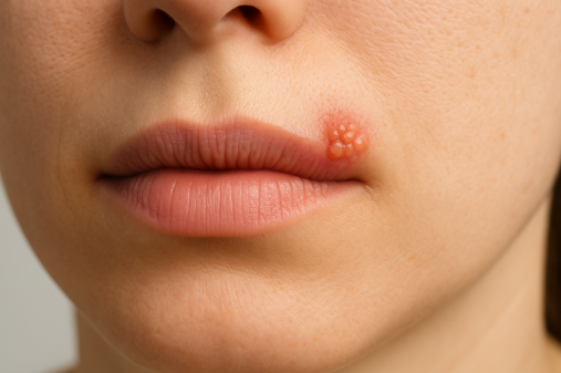 입술에 물집이 생기는 이유