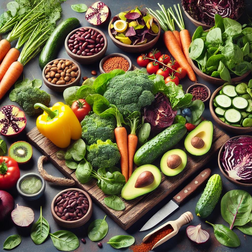 식물성 철분 보충 음식