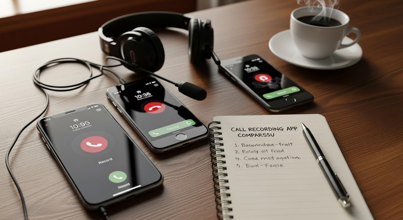 아이폰 통화녹음 어플 비교