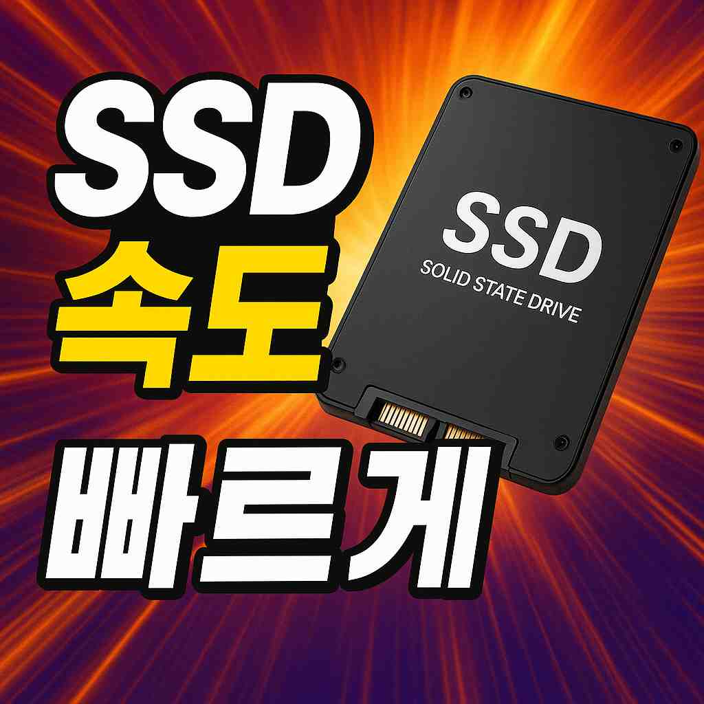 SSD 속도 빠르게