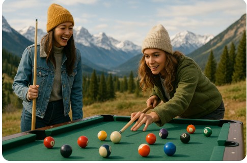 당구의 기원 사진