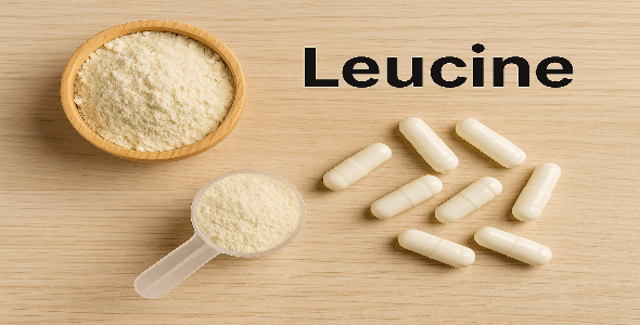 류신 (Leucine) – 근합성 촉진을 위한 핵심 BCAA