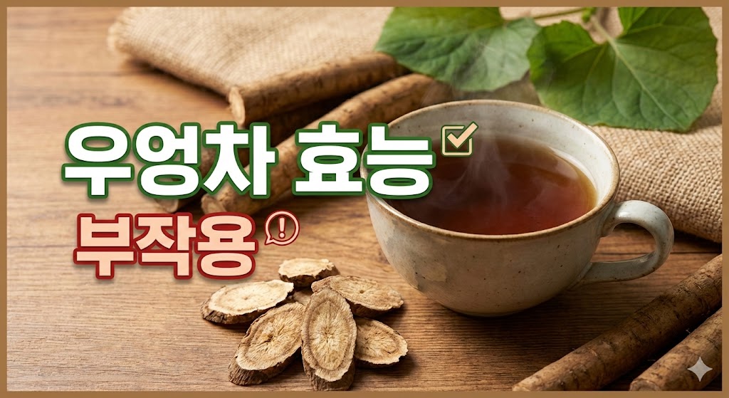우엉차 효능 부작용