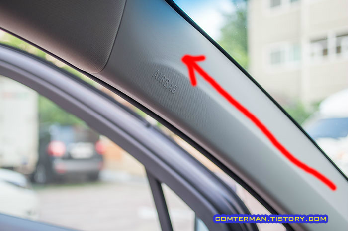 올란도 운전석 A필러 커버