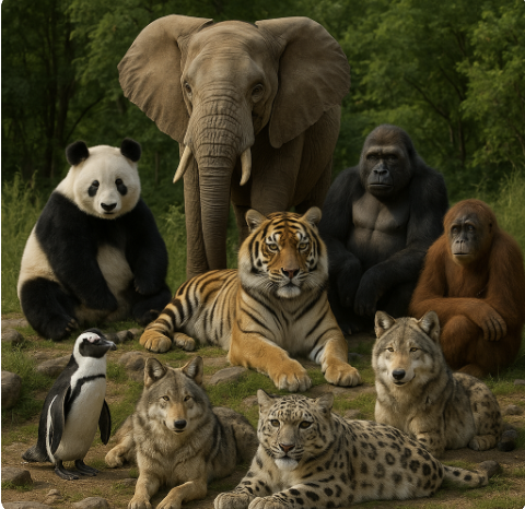 지구에서 사라질 위기에 처한 멸종위기 동물 10선 관련 사진