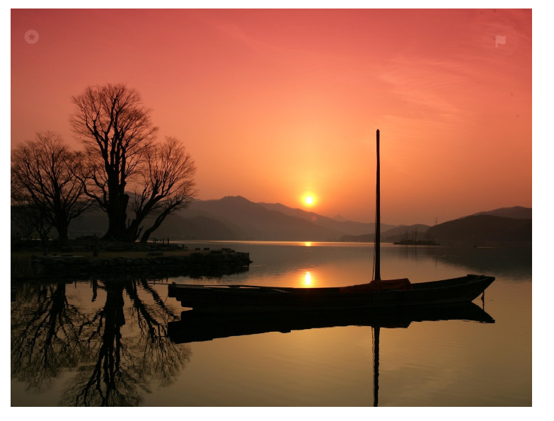 양평 두물머리 일출모습