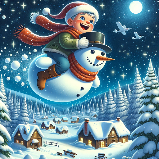 그림책 동화 스노우맨 줄거리 결말 그리고 교훈