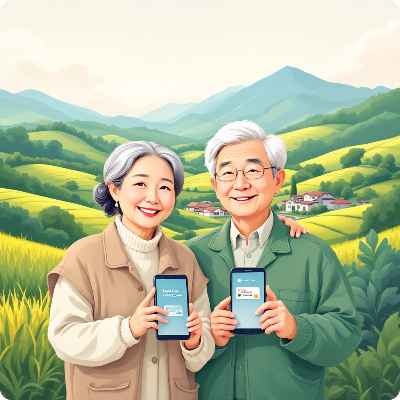 순창군 농어촌 기본소득 이미지