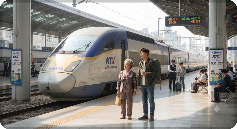 KTX 추석 열차표 예매 이미지