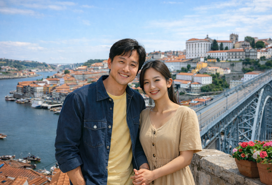 포트투 신혼여행 사진