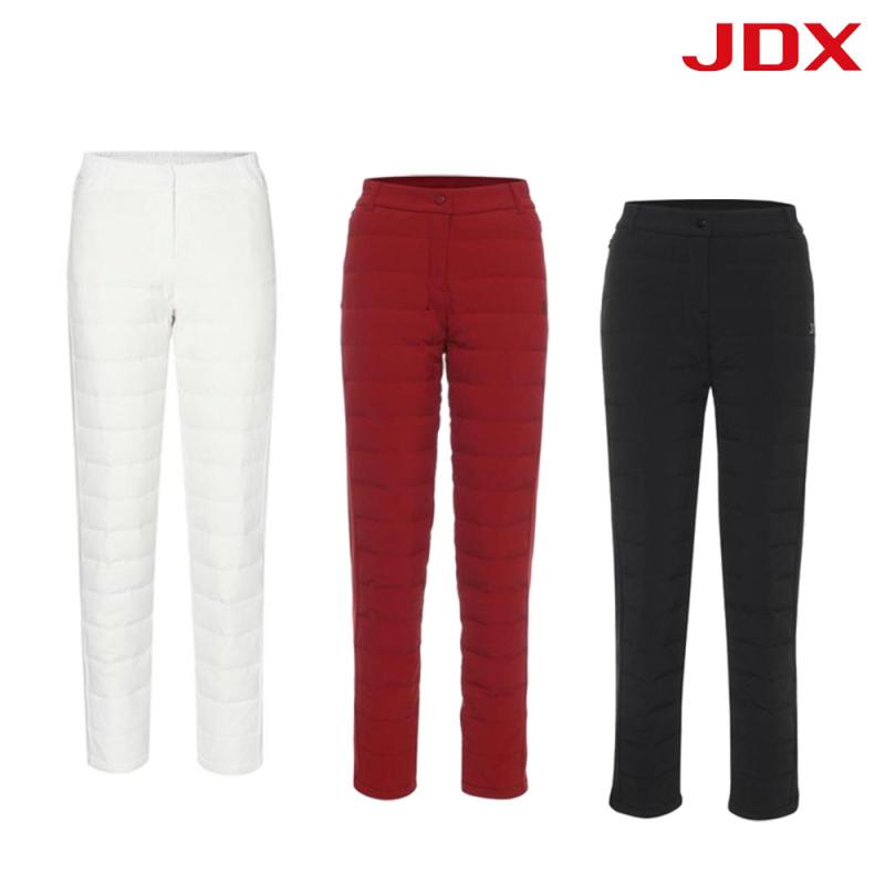 제이디엑스 JDX 여성 밍크본딩 패딩바지 방풍 기능성 여성골프웨어 겨울 연습복