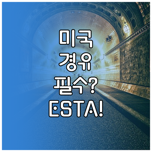 ESTA 인상 후에도 환승 시 꼭 필..