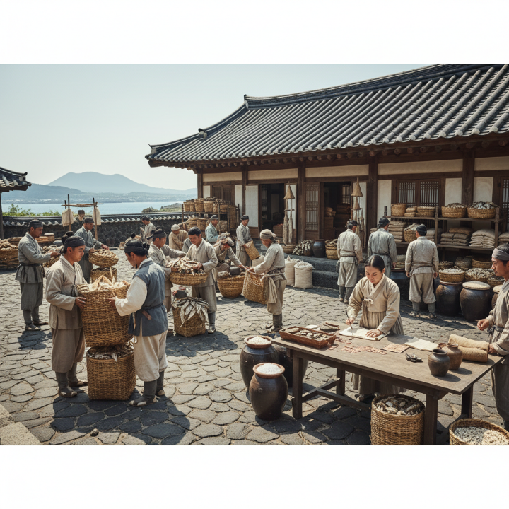 조선시대 제주 객주의 모습