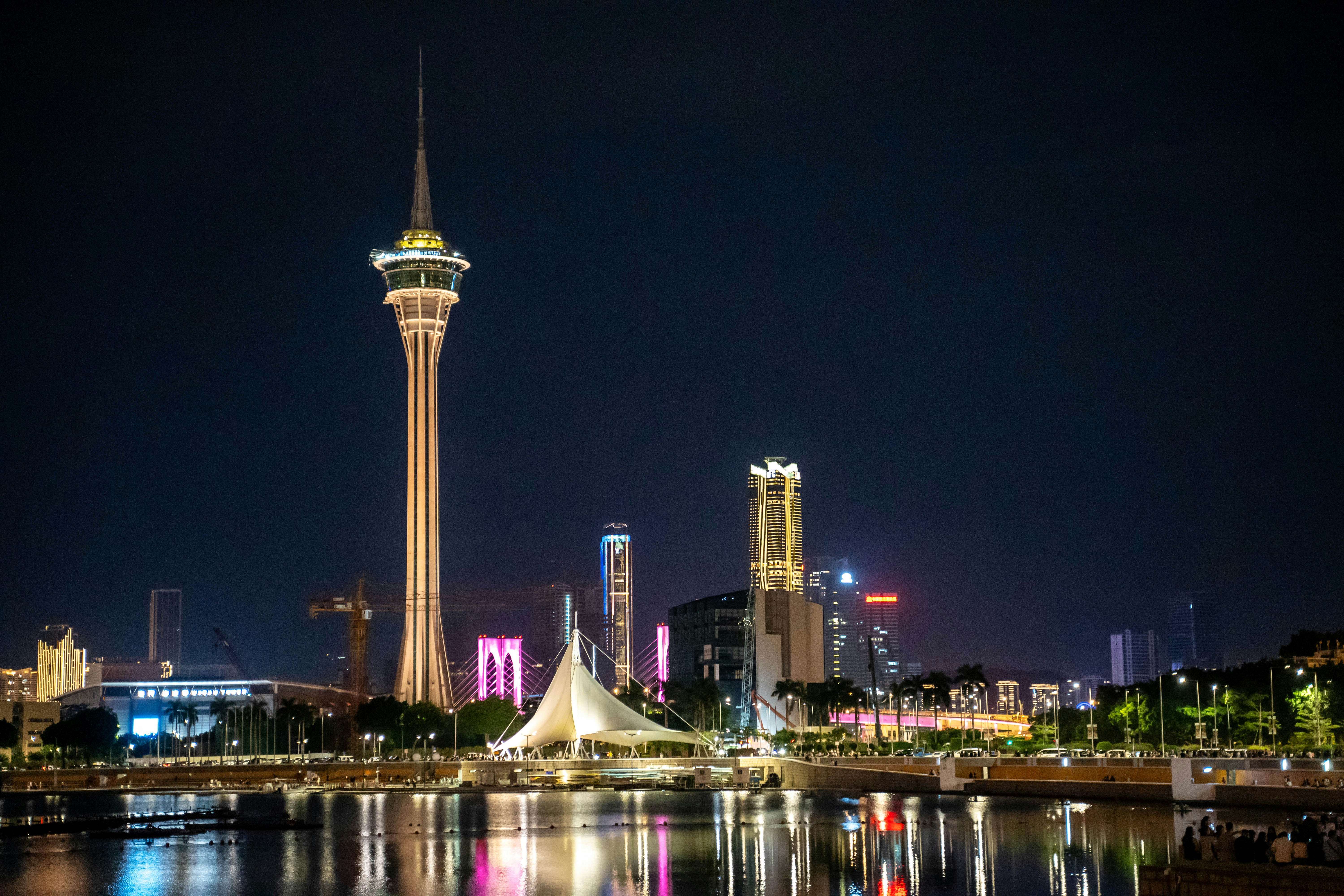 마카오 관련 야경 사진