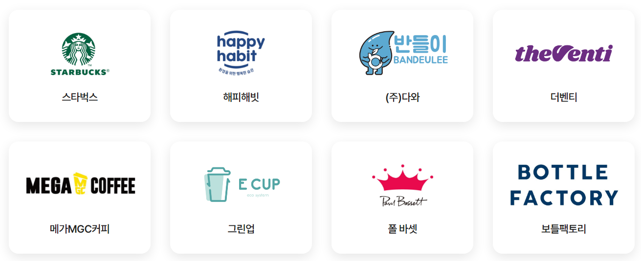 탄소중립 실천포인트 참여업체