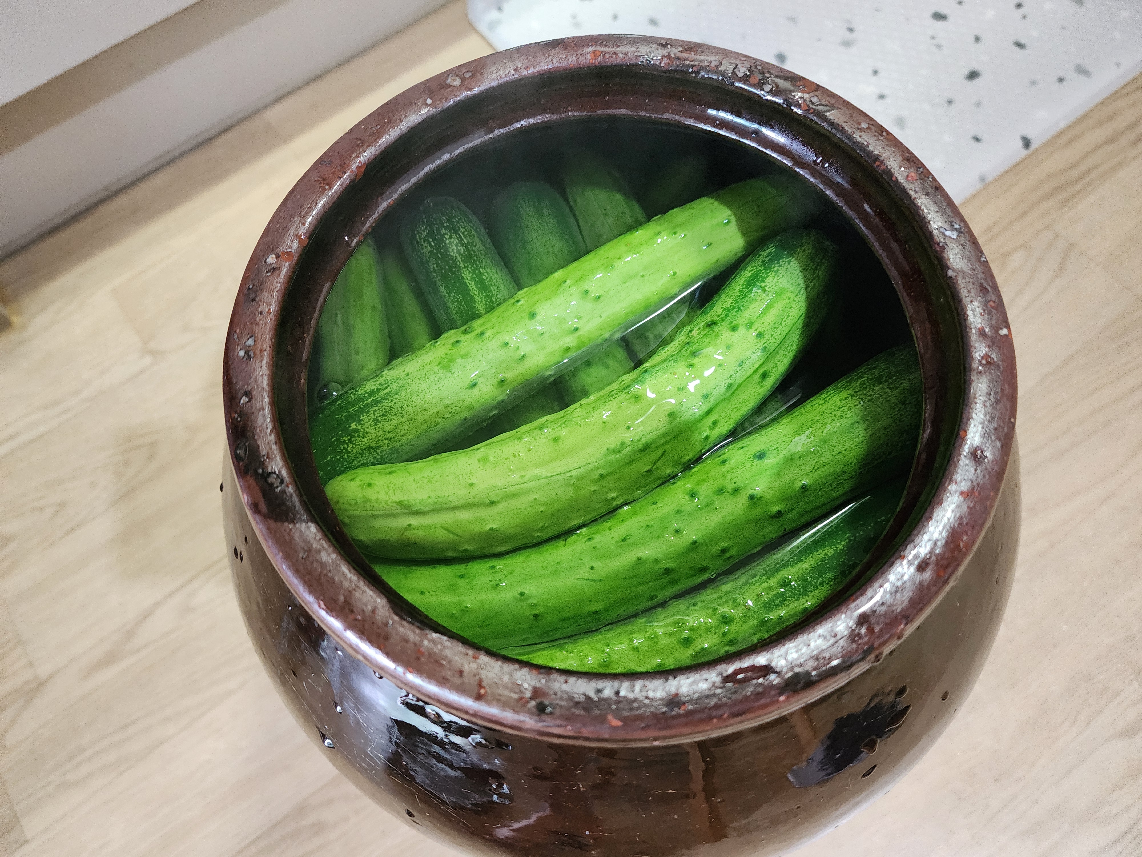 오이지 담그기, 전통오이지 오래 보관하는법