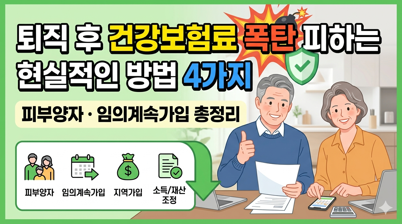 퇴직후 건강보험료