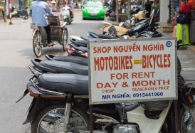 하노이 오토바이 대여