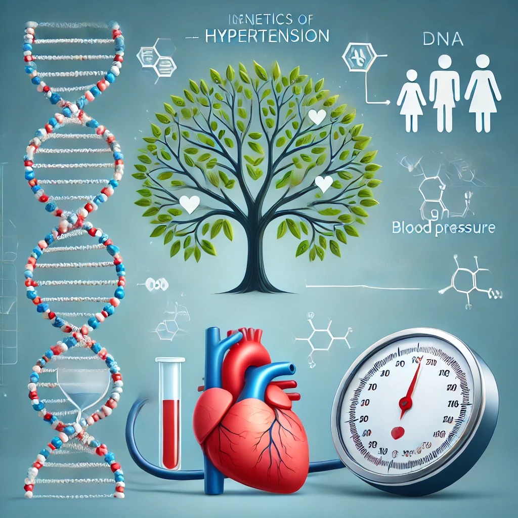 한국인의 고혈압이 유전 식습관에 미치는 영향애 대한 이미지