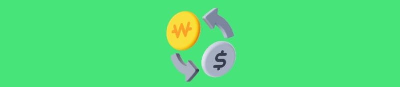 환율 관련 일러스트 이미지 < 출처 : 카카오뱅크 >