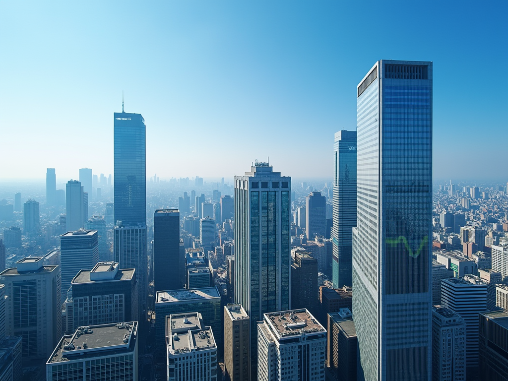 도쿄 전경입니다.