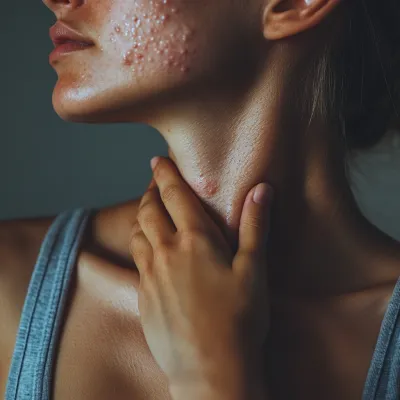 목에 물집 자연 치유4