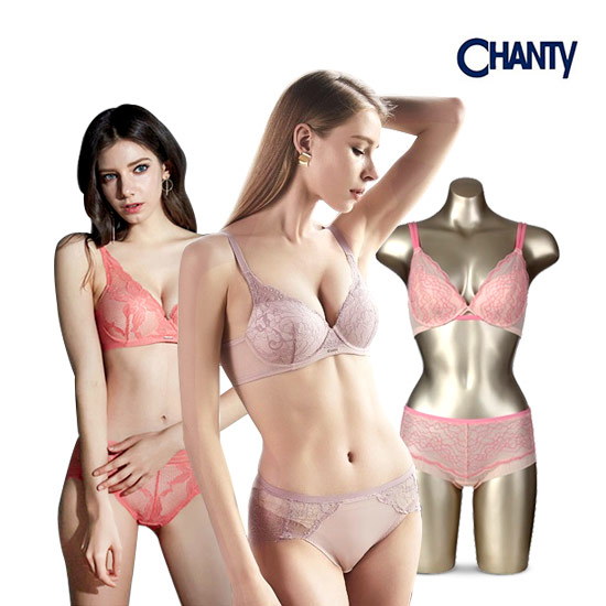 우아한 바디라인에 볼륨감까지! 2019 S/S 샹티 언더웨어