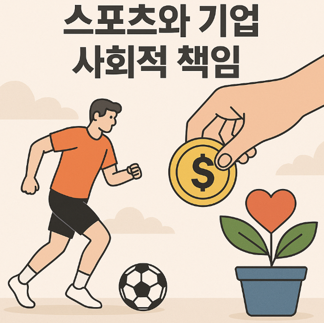 스포츠 와 기업 사회적 책임 관련 사진