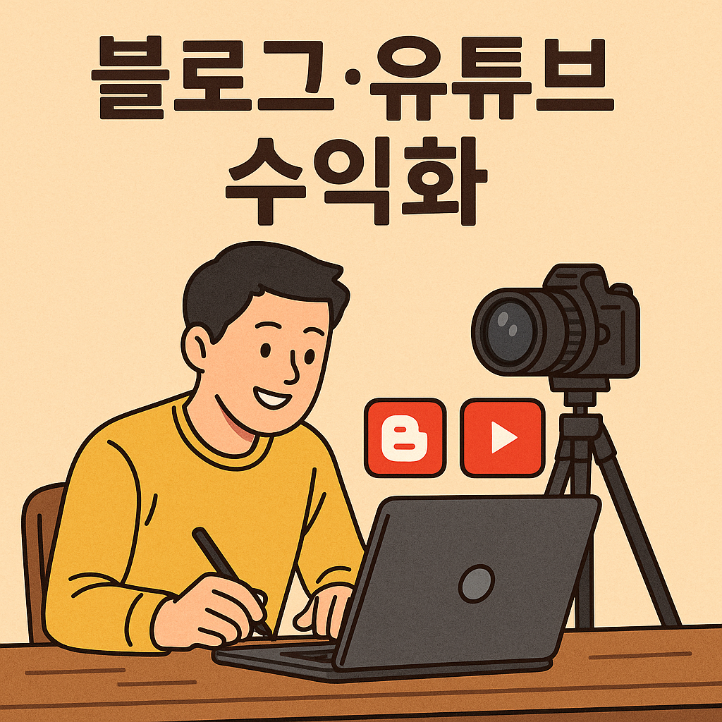 디지털 노마드 &amp; 사이드잡 ❘ 블로그&middot;유튜브 수익화 관련사진