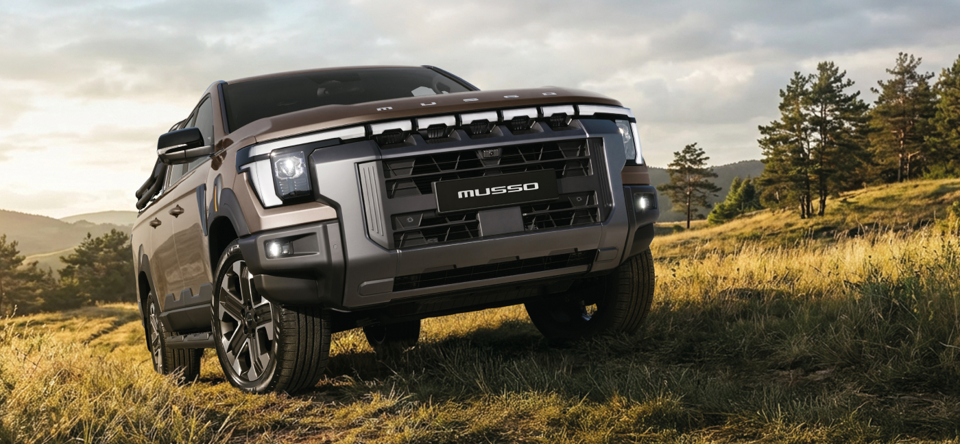 KGM 차세대 픽업 무쏘