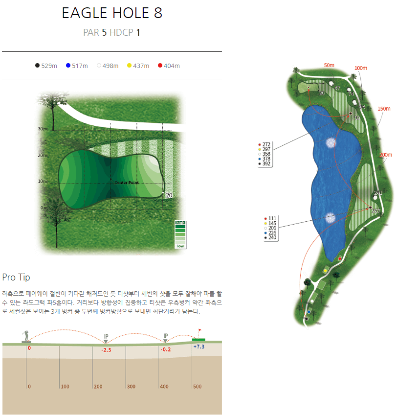 이글몬트 컨트리클럽 이글코스 8
