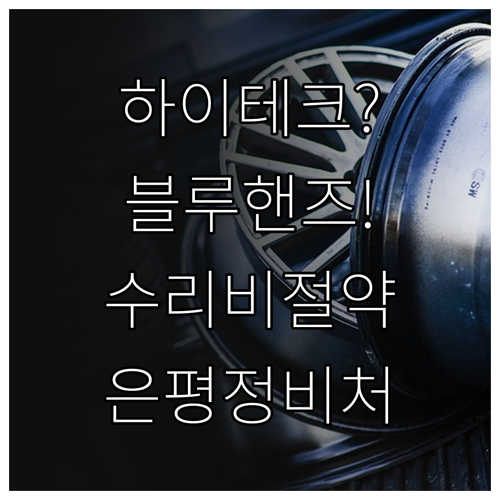 현대차 하이테크 센터와 블루핸즈 차이..