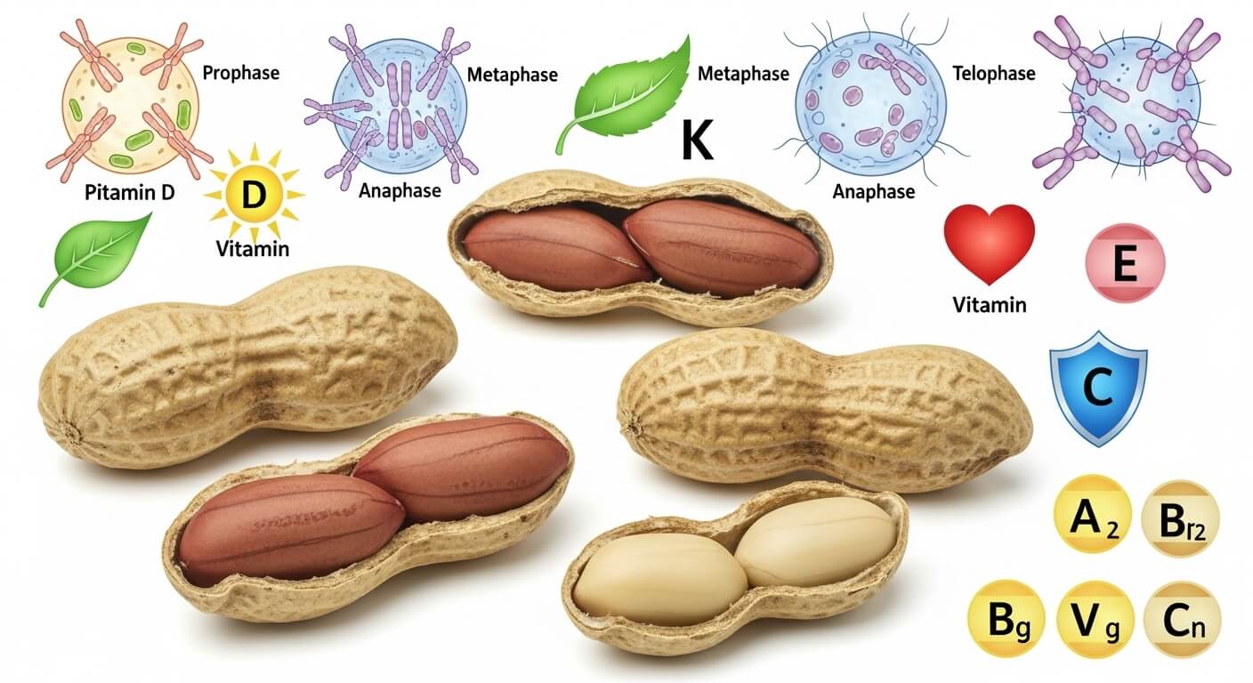 중국산 땅콩: 엽산 함량이 높은 실속형 땅콩