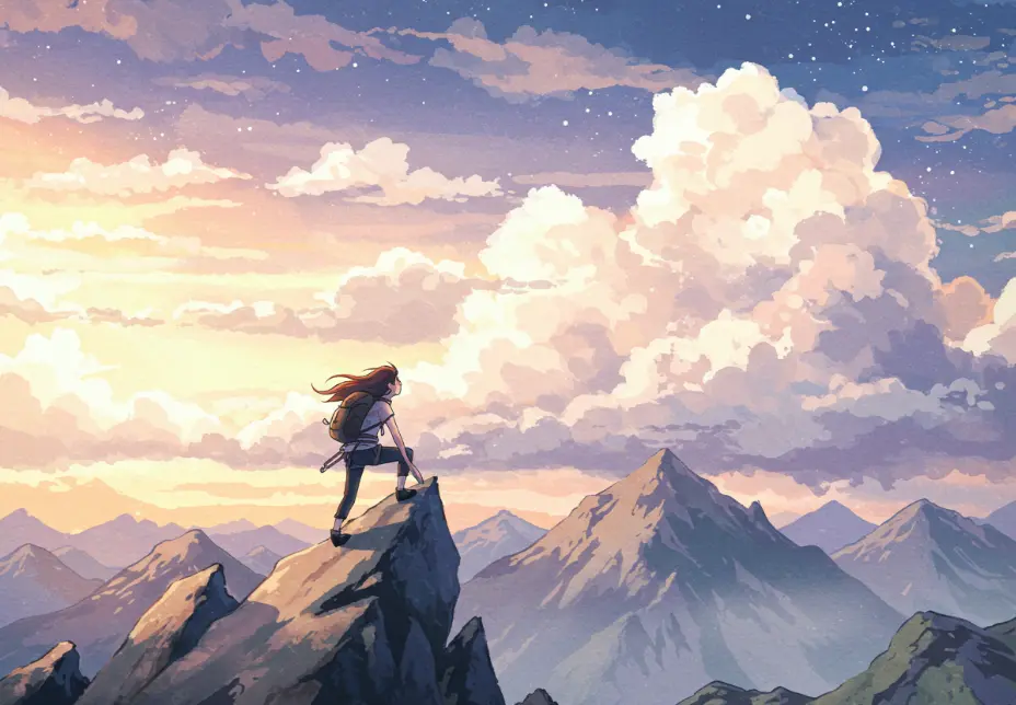 높은 산에 오르는 꿈 해몽