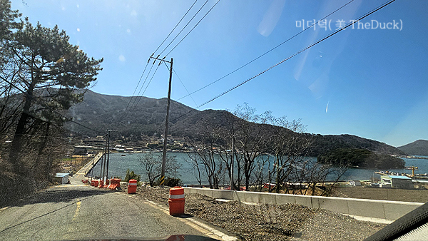 거제도 탑포마을 전경