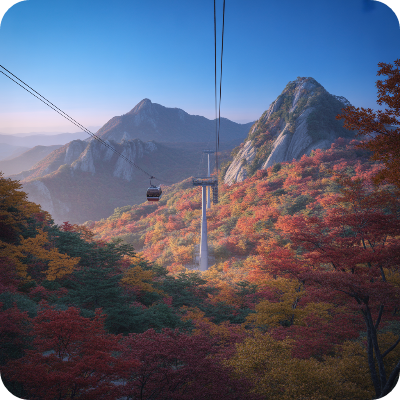 내장산국립공원(케이블카) 가상 이미지