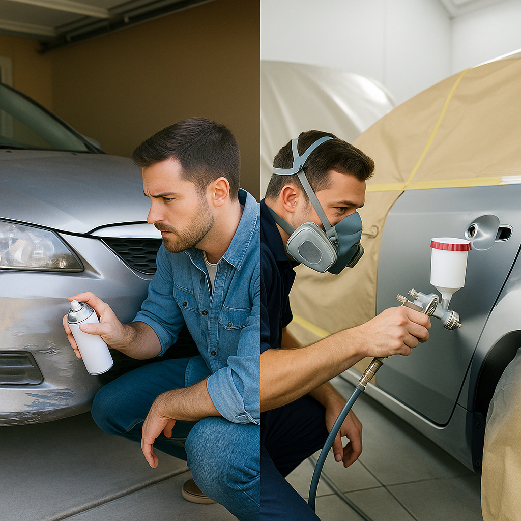 차량 도색 DIY vs 공업사 의뢰: 스크래치 수리 방법 비교