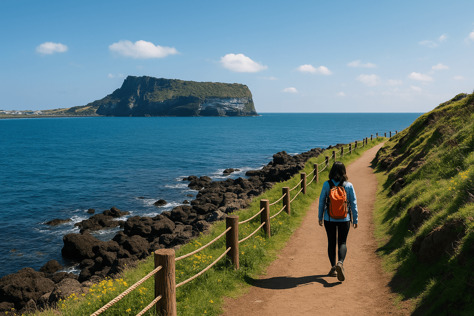 제주 올레길 완주 여행, 바람과 바다가 들려주는 걷기의 예술