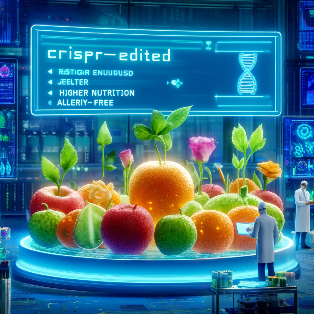 유전자 편집 식품: 크리스퍼(CRISPR) 기술이 바꾸는 식량 혁명