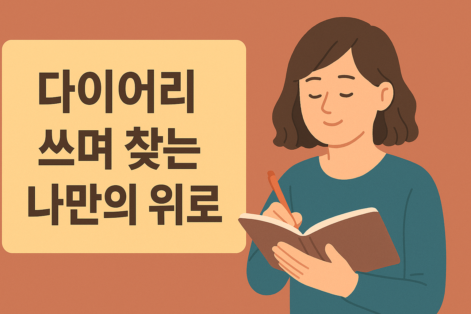 다이어리로 찾는 나만의 위로
