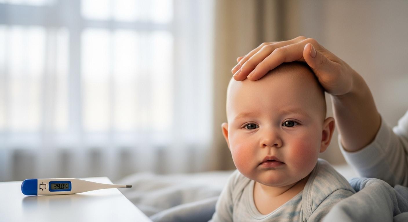 아기 예방접종 열 39도