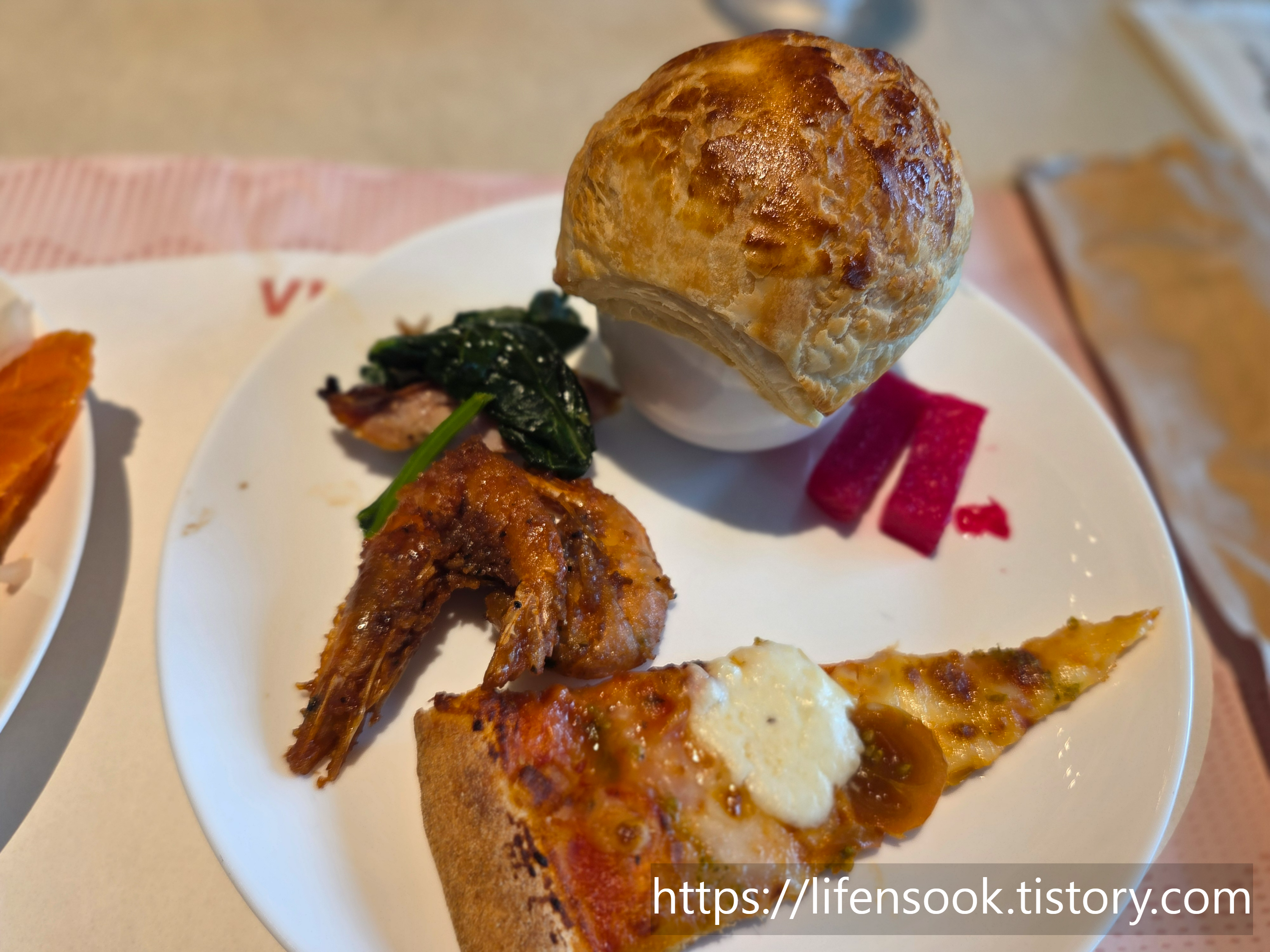 빕스 마곡원그로브점 내가 먹은 음식 2