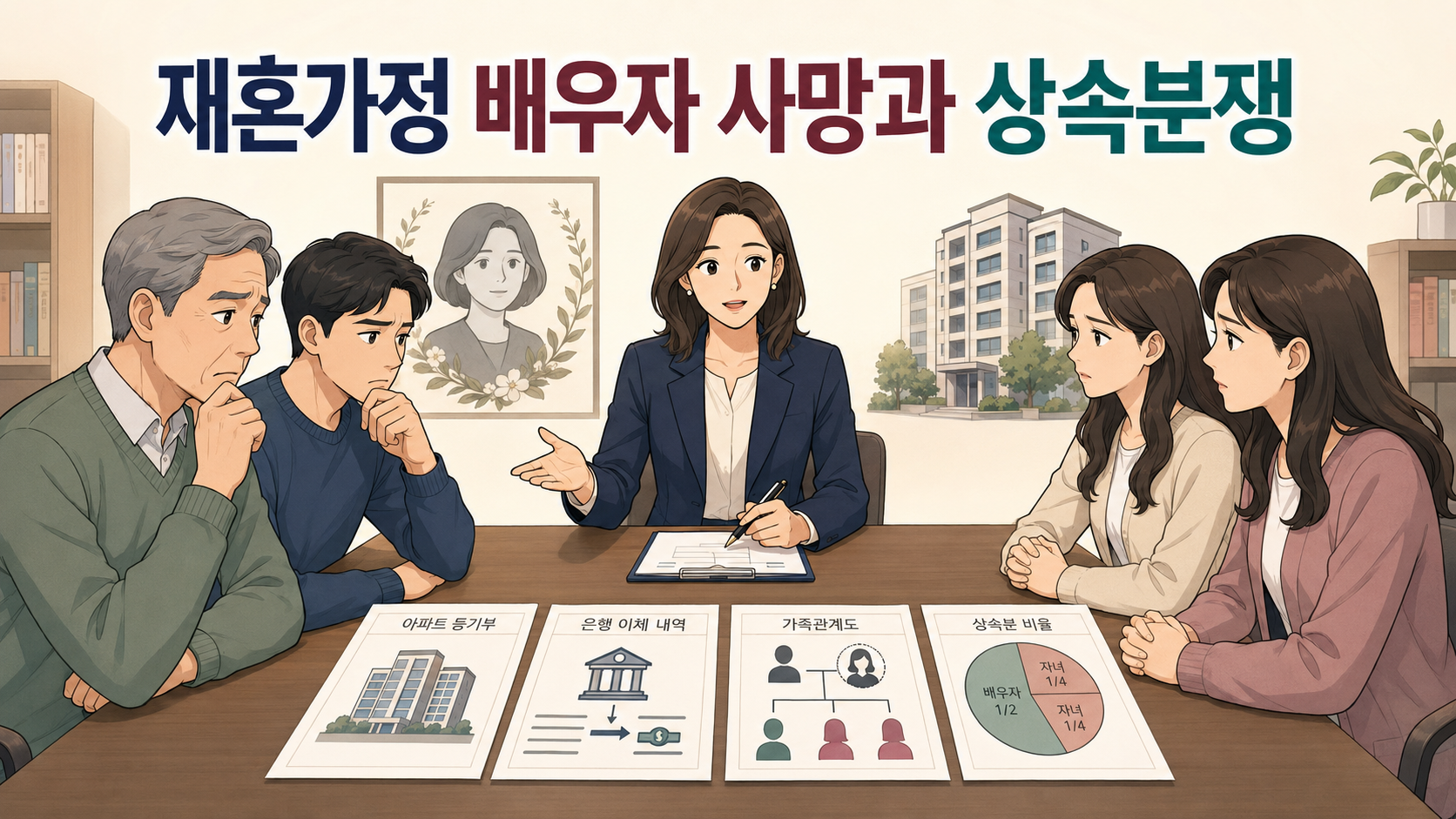 재혼가정 배우자 상속