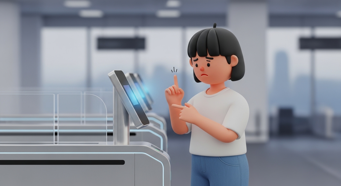 자동출입국심사&amp;#44; 지문인식오류