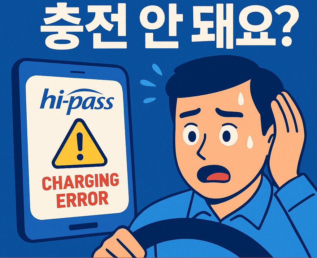 하이패스 카드 충전 안 될 때?