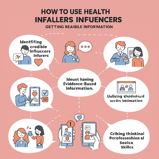 건강 인플루언서, 현명하게 활용하는 방법