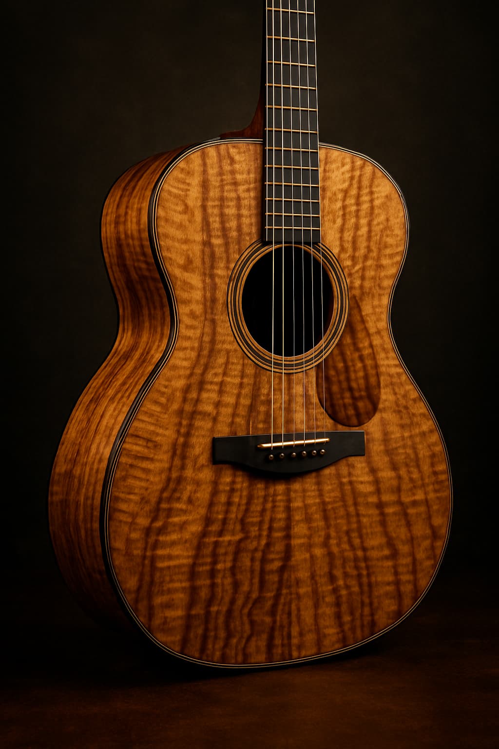 하이엔드 어쿠스틱 기타의 예술적인 만듬새